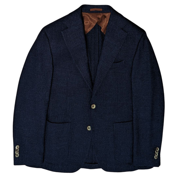 Navy Twill Andre Wool Sport Jacket