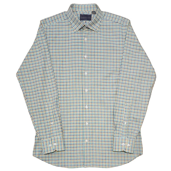 KIN K3 Dress Shirt Green Check