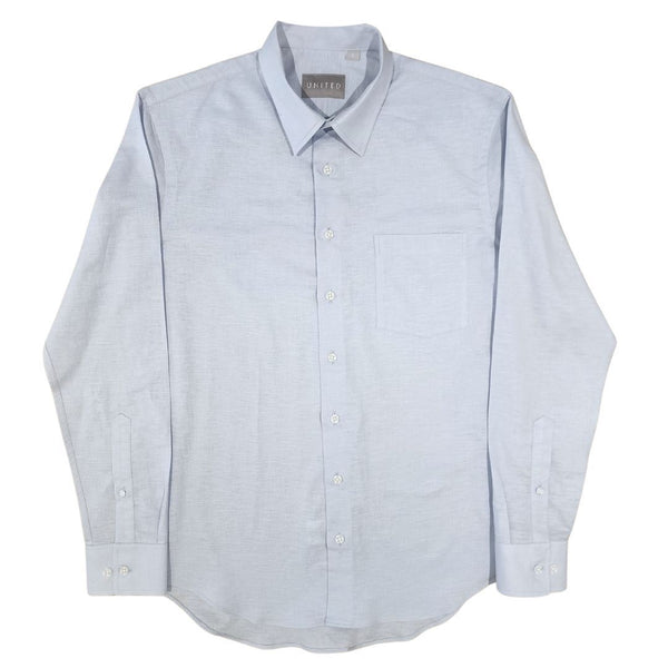 Light Blue Cotton Linen Shirt