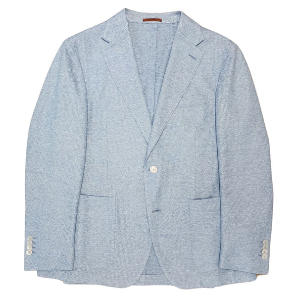 Blue Linen Aria Sport Jacket