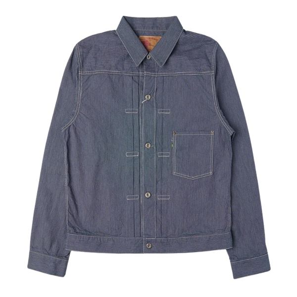 F2463 Navy Type 1 Hickory Work Jacket
