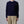 Navy Cashmere Silk Roundneck Sweater