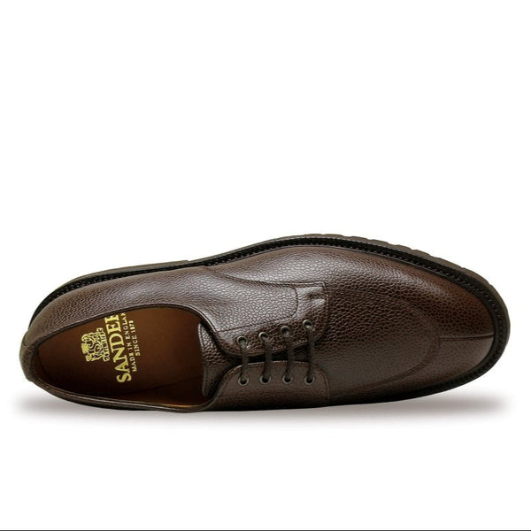 Walnut Grain Leather Jonah Split Toe Apron Gibson Shoes