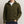 Olive Fisherman Wool Cardigan