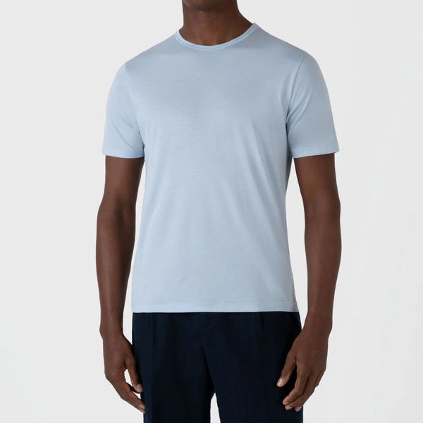 Blue Mist Classic Crew Neck T-Shirt