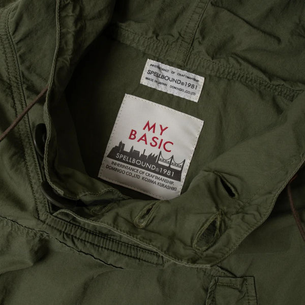 48-919X Olive Anorak Hoodie