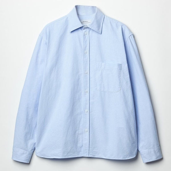 Pale Blue SHIRT11OX Cotton Oxford L/S Shirt