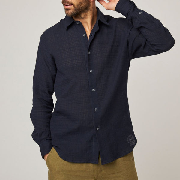 Navy Resort Shirt