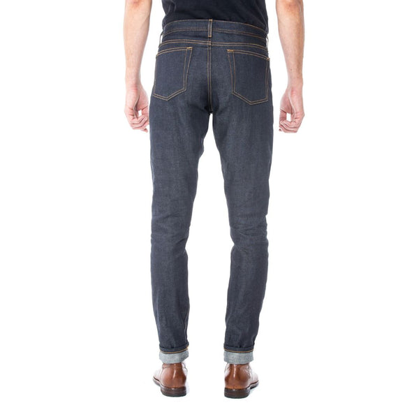 Dark Indigo Hard Taper 12.5 oz Denim Jeans
