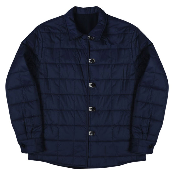 Navy Hebron Reversible Wool Jacket