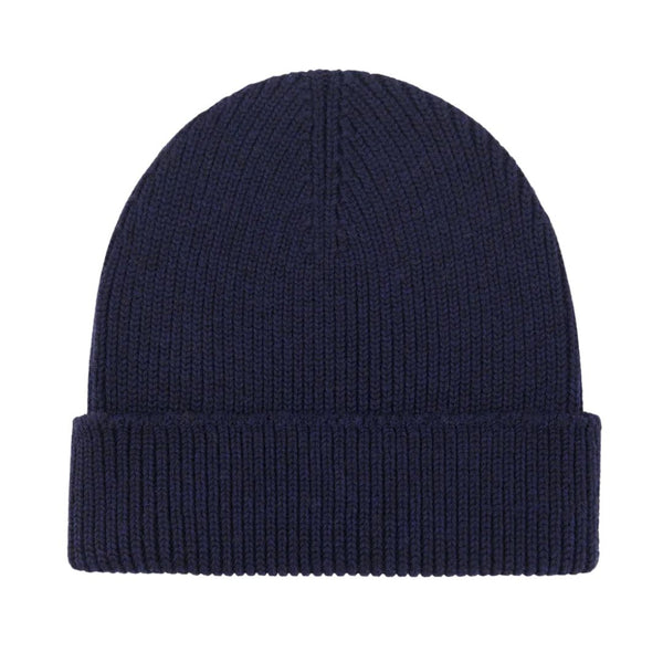 Navy Ara Merino Wool Beanie