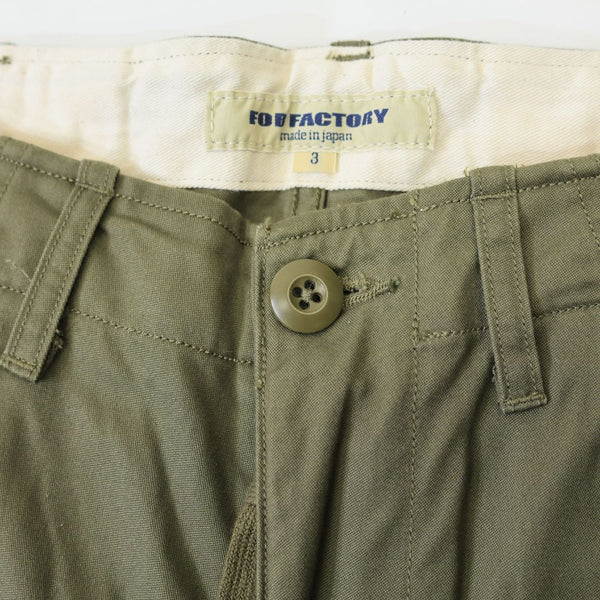 Olive M-65 Field Cargo Cotton Pants
