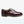 Burgundy 771 Polished Leather Plain Tie Derby Shoes