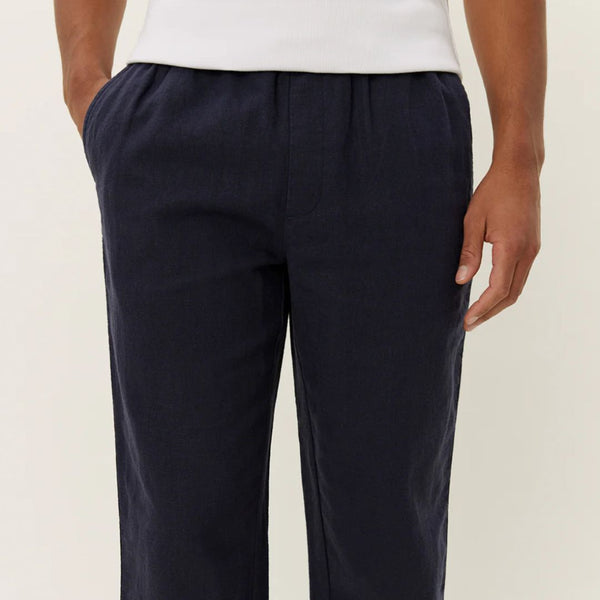 Navy Patrick Linen Pants