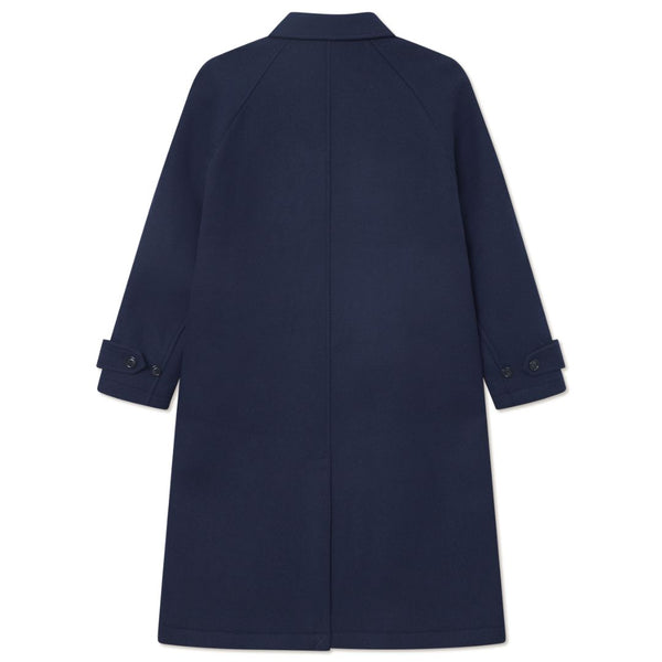 Dark Navy Michael Wool Coat