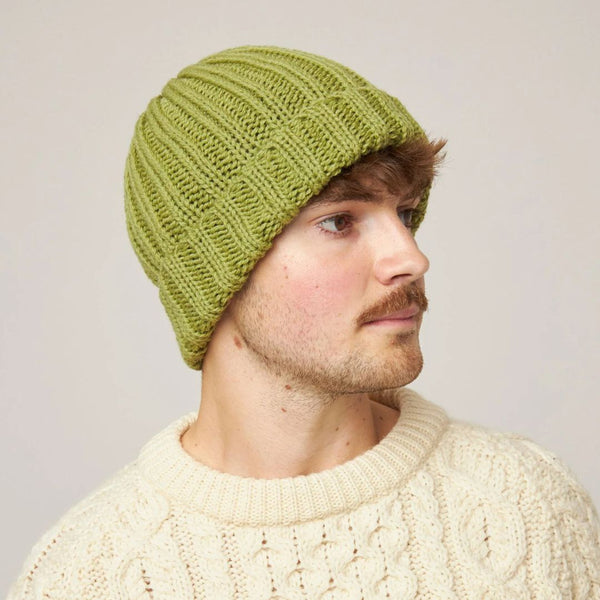 Campo Milliner Merino Wool Ribbed Beanie