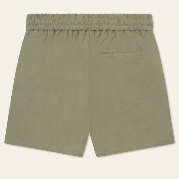 Lichen Green Otto Linen Shorts