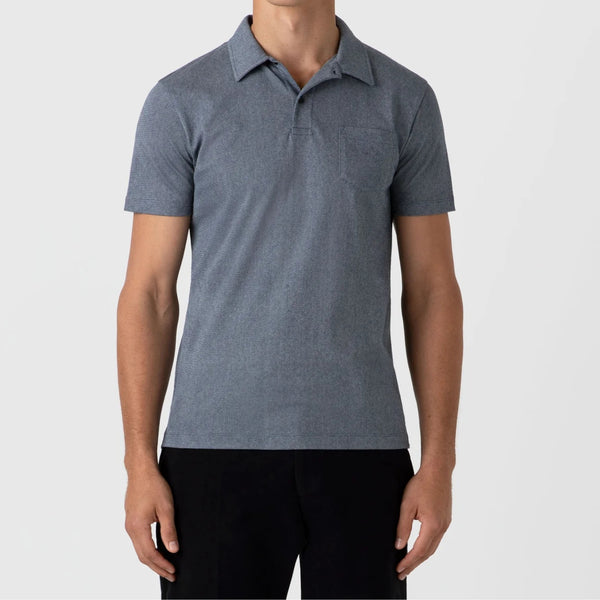 Navy Twist Riviera Polo Shirt