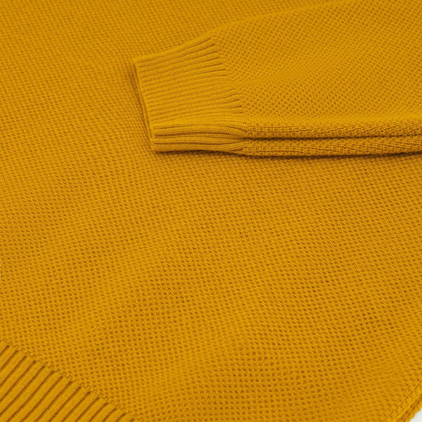 Ochre Youri Merino Wool Round Neck Sweater