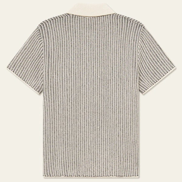 Ivory/Black Easton Knitted Shirt