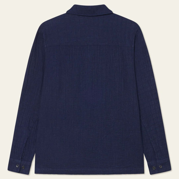 Dark Navy Milian Indigo Overshirt