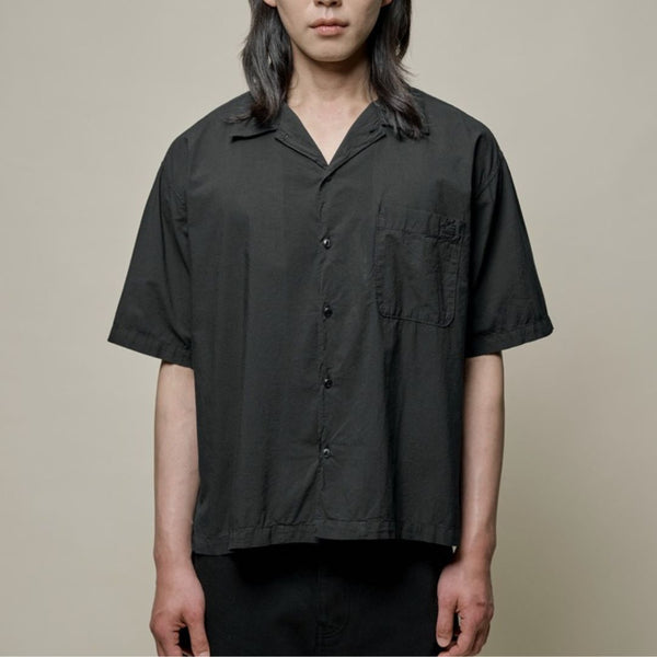 Deep Black SHIRT09LP Cotton Poplin S/S Shirt