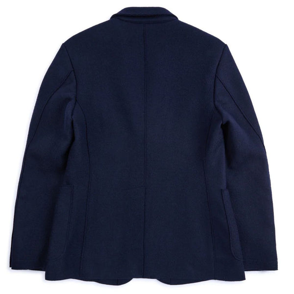 Navy Slanegà Heavy Wool Blazer