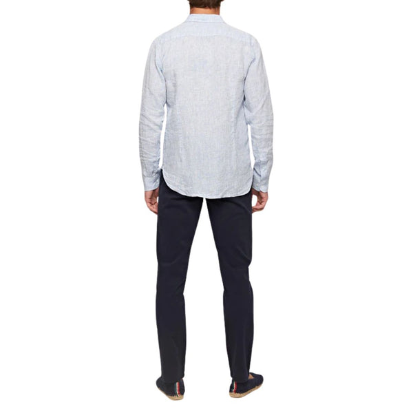 Dark Navy Fallon Stretch Cotton Trousers