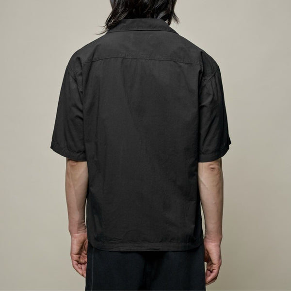 Deep Black SHIRT09LP Cotton Poplin S/S Shirt