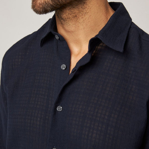 Navy Resort Shirt