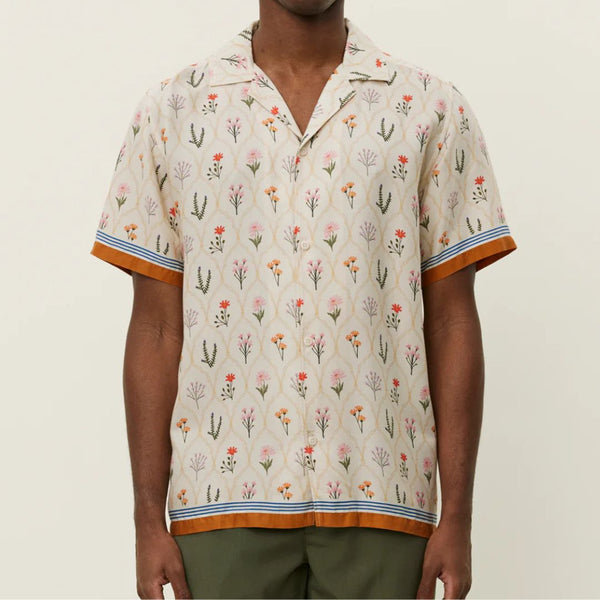Ivory Lukas AOP Wild Flowers SS Shirt