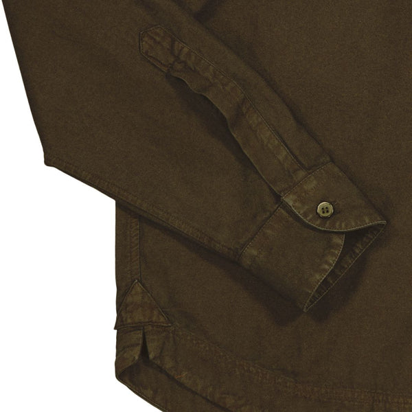 Army Pavan Brushed Cotton Shirt