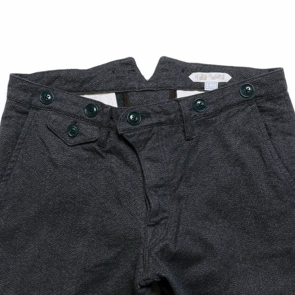 Black OR-1002 Low Waist Cotton Trouser