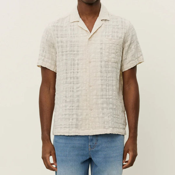 Ivory Lesley Slub SS Shirt 2.0