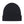 Black Ara Merino Wool Beanie