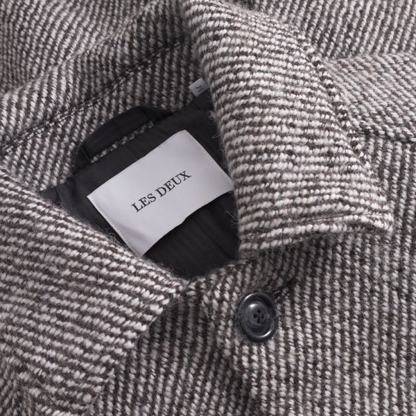 Salt Pepper Michael Wool Coat