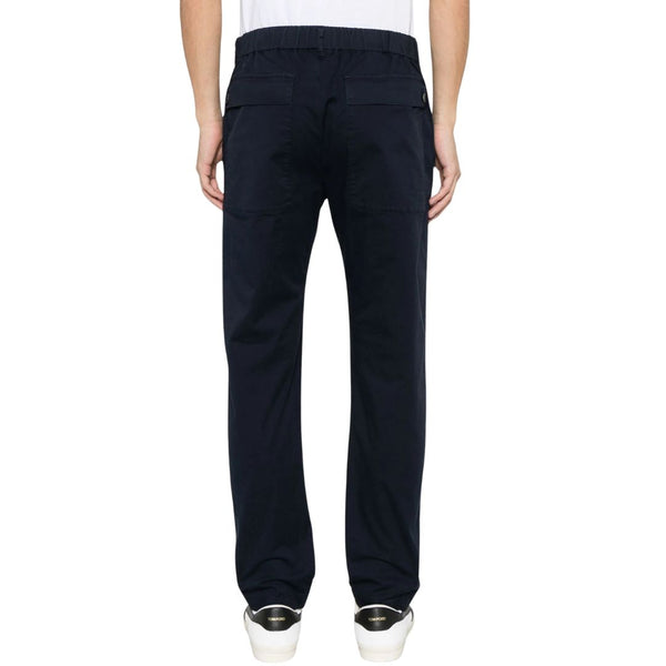 Navy Dosana Cotton Trouser