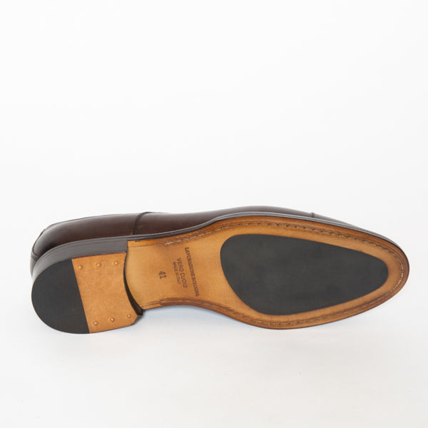 Crust Faggio Made in Italy Leather Cap Toe Dress Shoes