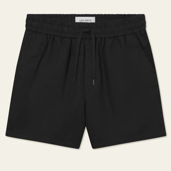 Black Otto Linen Shorts