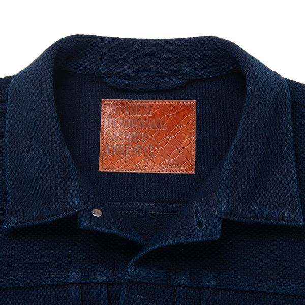 Indigo 4619 Sashiko Denim One Wash Jacket