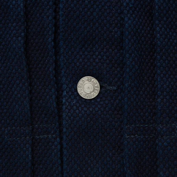 Indigo 4619 Sashiko Denim One Wash Jacket