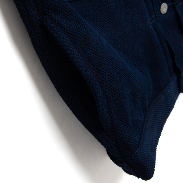 Indigo 4619 Sashiko Denim One Wash Jacket