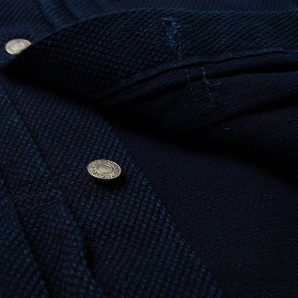 Indigo 4619 Sashiko Denim One Wash Jacket