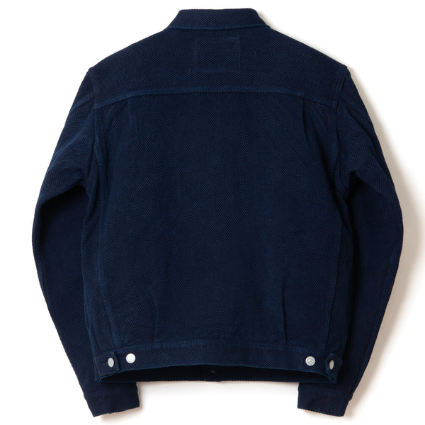 Indigo 4619 Sashiko Denim One Wash Jacket