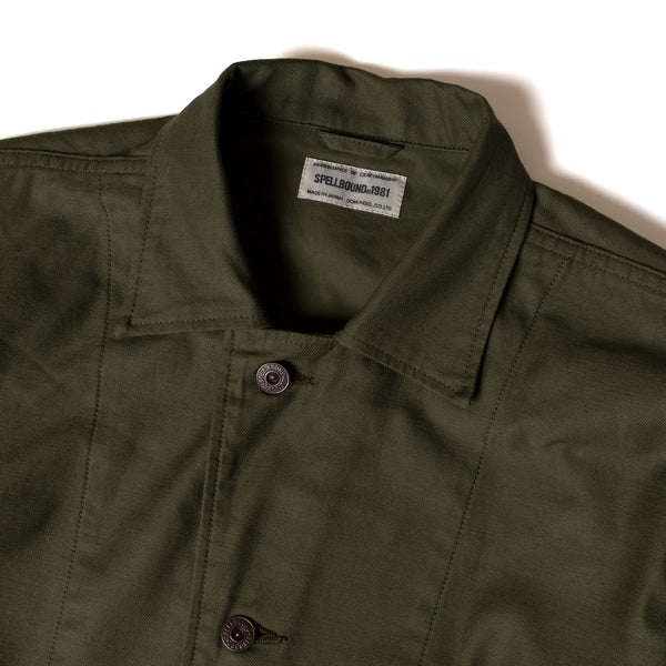 48-925T Olive Military Jacket
