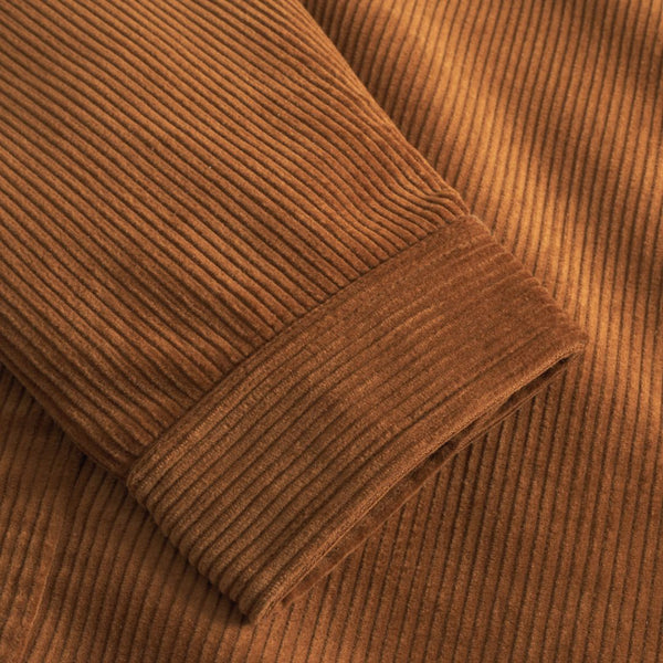 Monk's Robe Brown Marchall Corduroy Coach Jacket