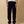 Dark Blue Cotton Linen Drawstring Trousers