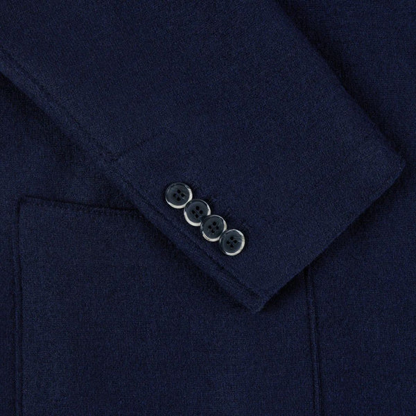 Navy Slanegà Heavy Wool Blazer