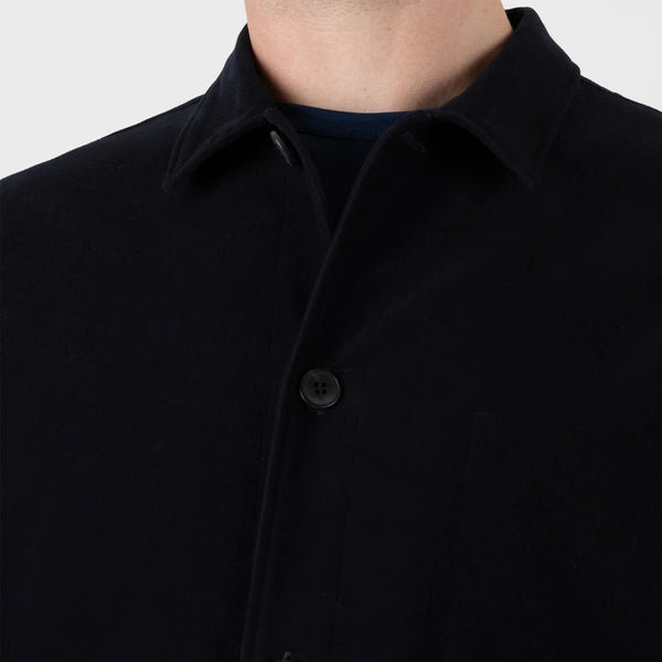 Navy Moleskin Twin Pocket Jacket