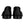 Nero Cap Toe Deer Skin Grain Leather Oxford Shoe